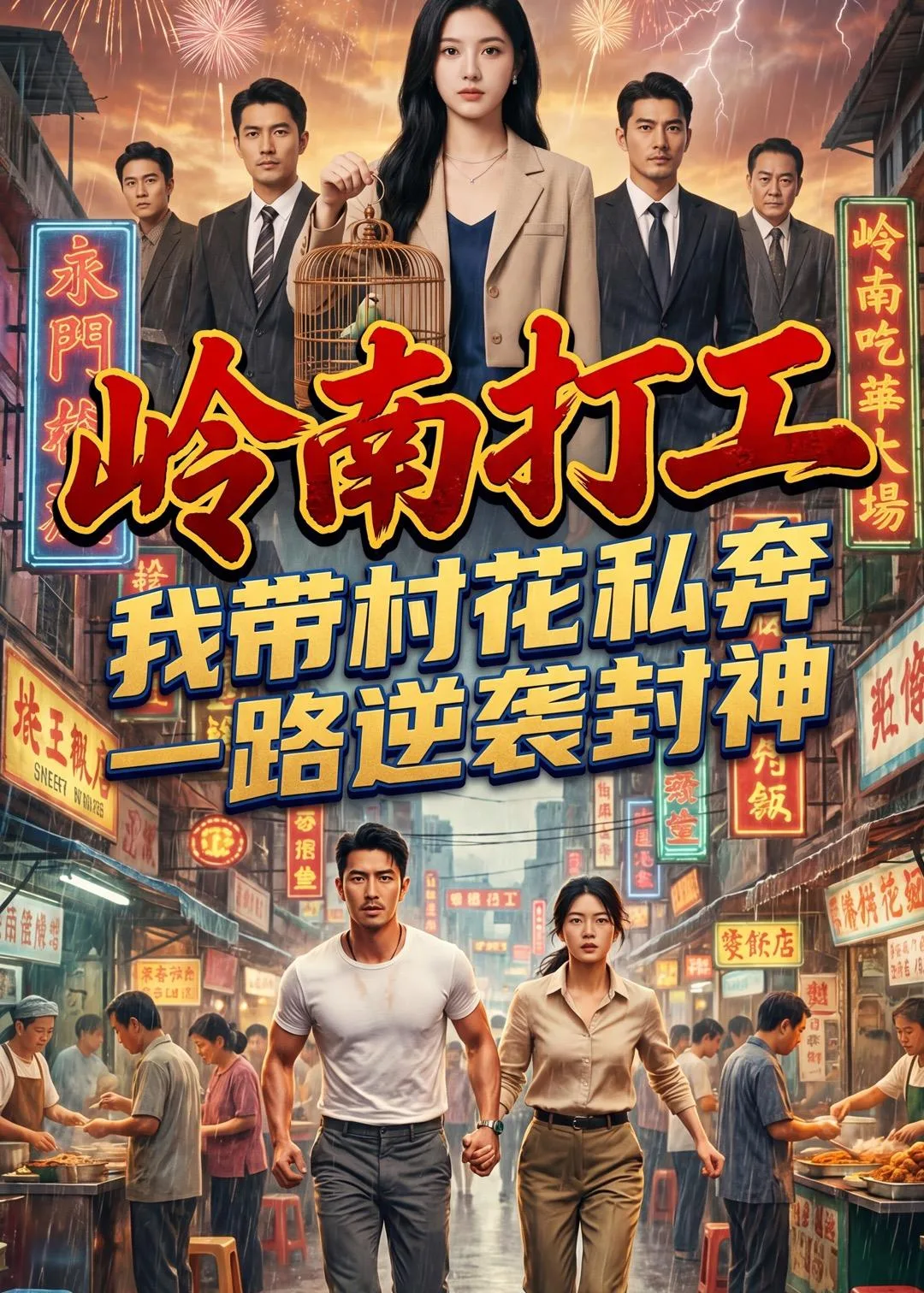 岭南打工:我带村花私奔,一路逆袭封神
