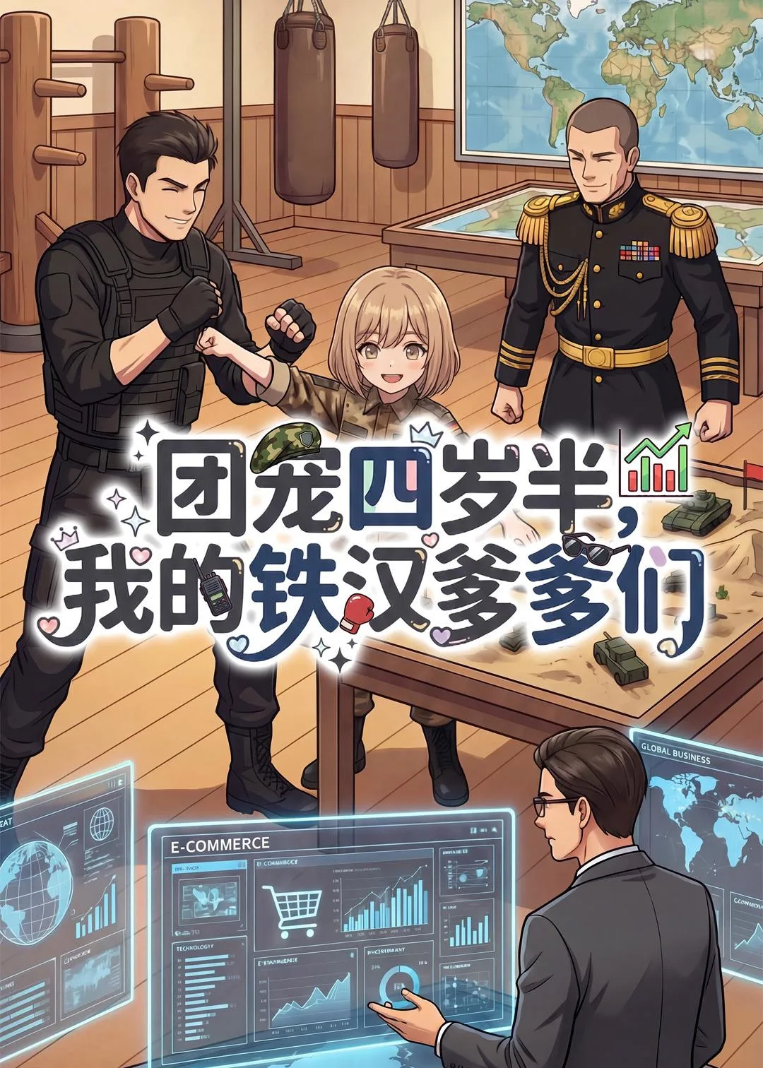 团宠四岁半,我的铁汉爹爹们