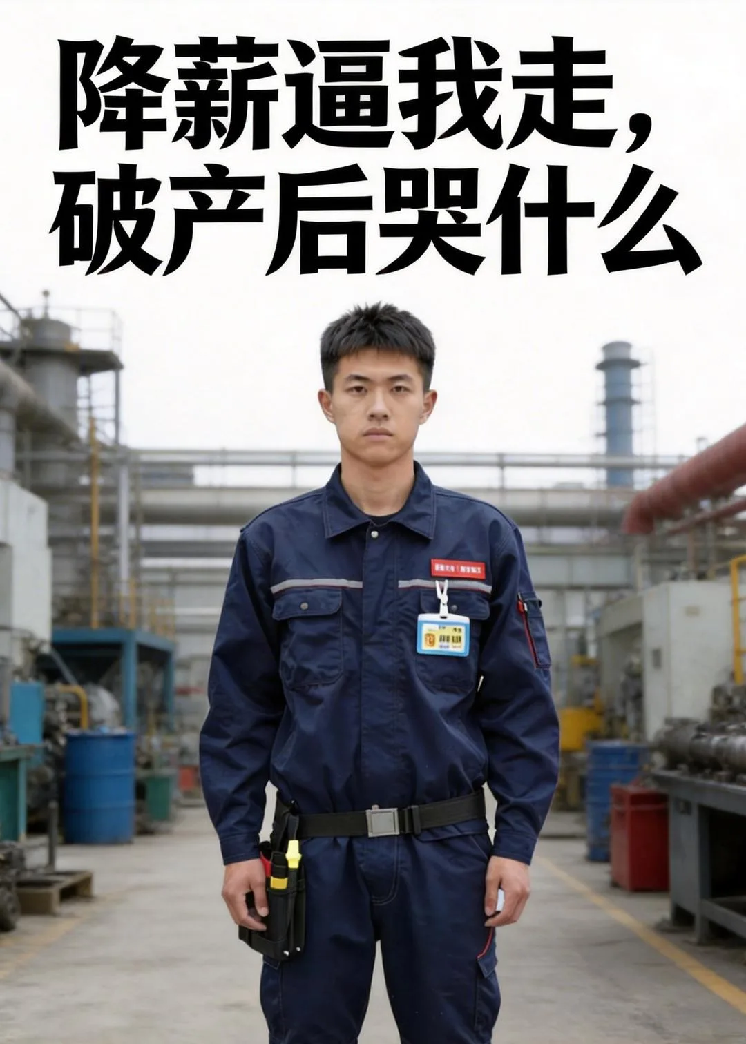 降薪逼我走,破产后哭什么