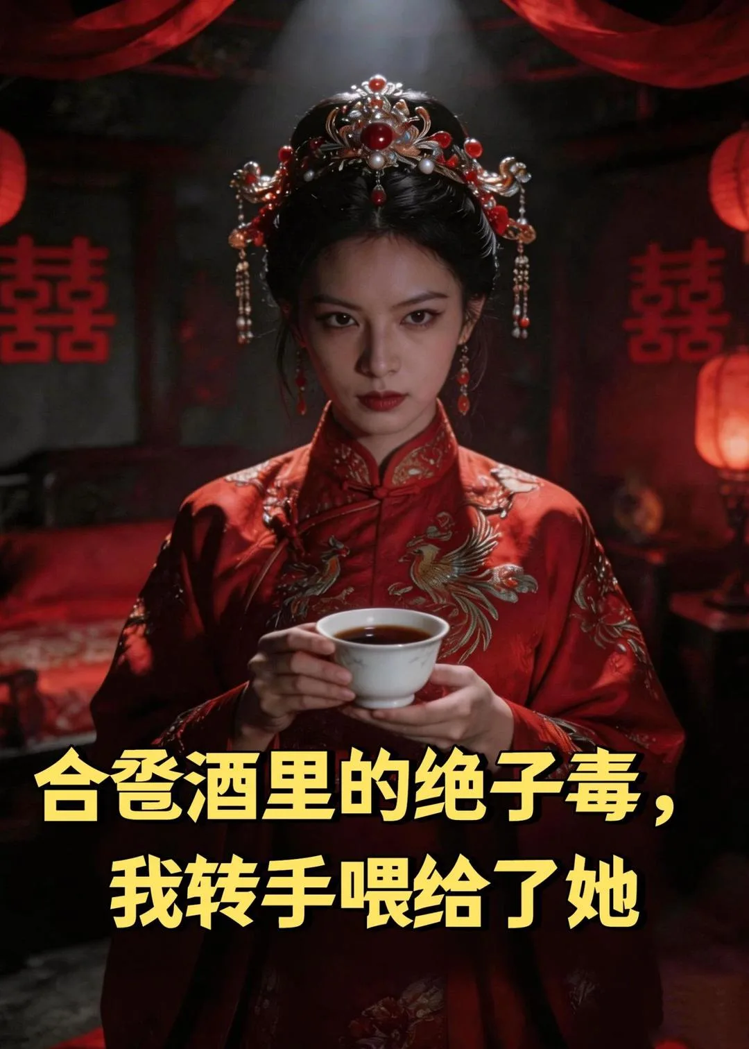 合卺酒里的绝子毒,我转手喂给了她
