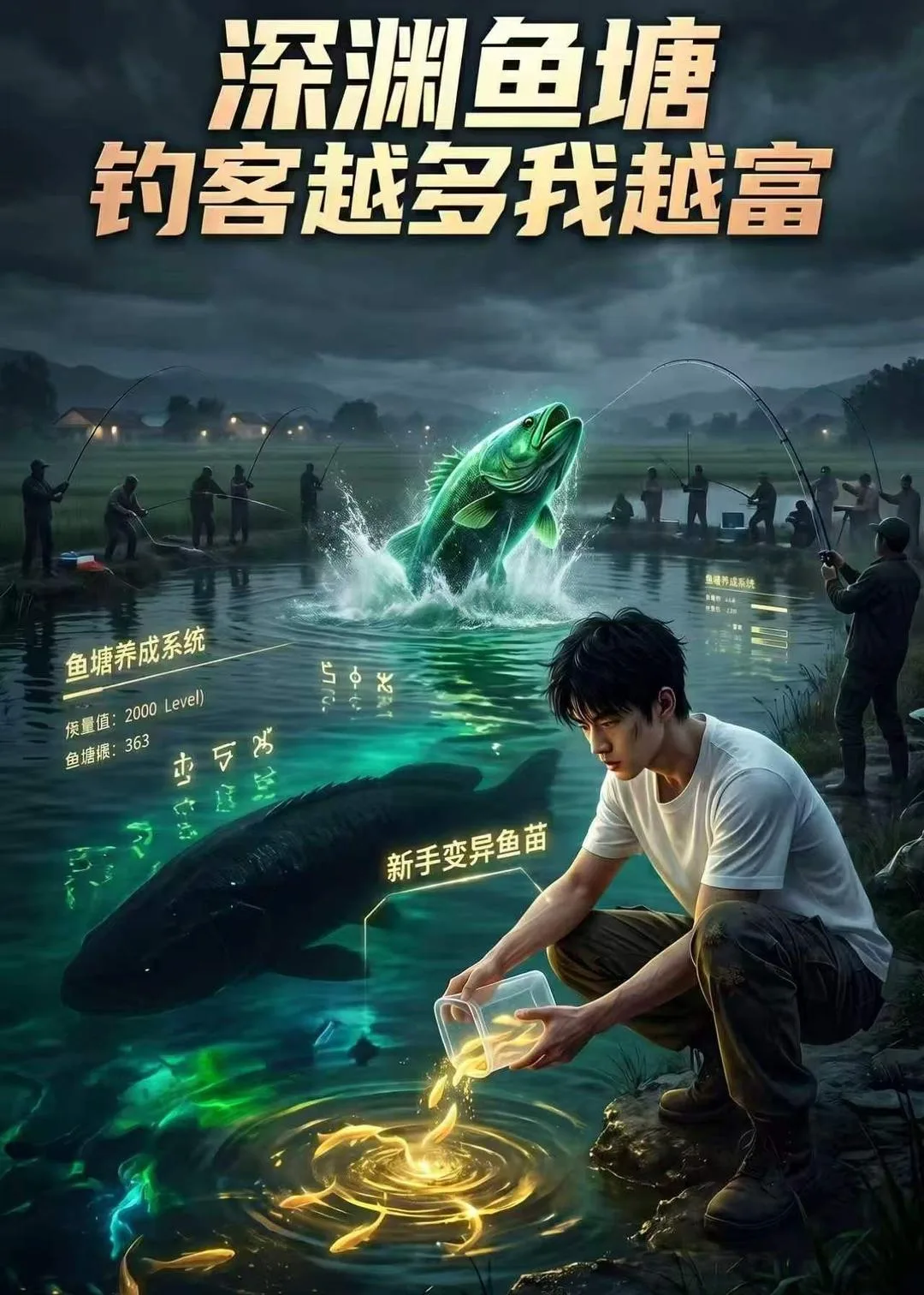 深渊鱼塘:钓客越多我越富