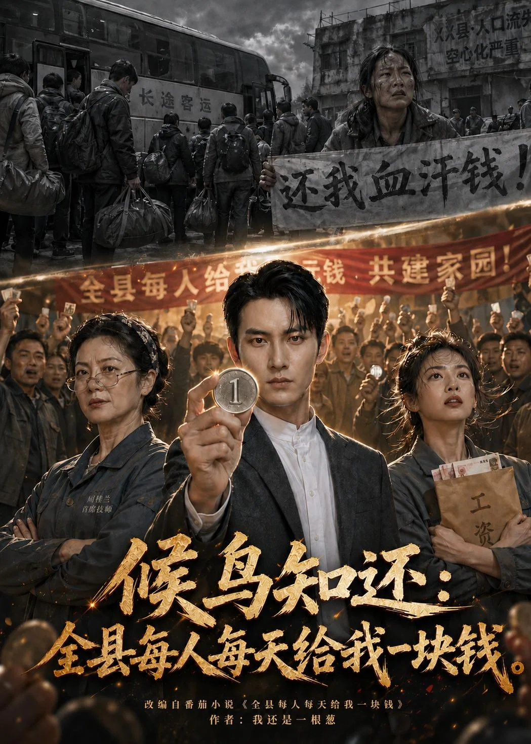候鸟知还：全县每人每天给我一块钱