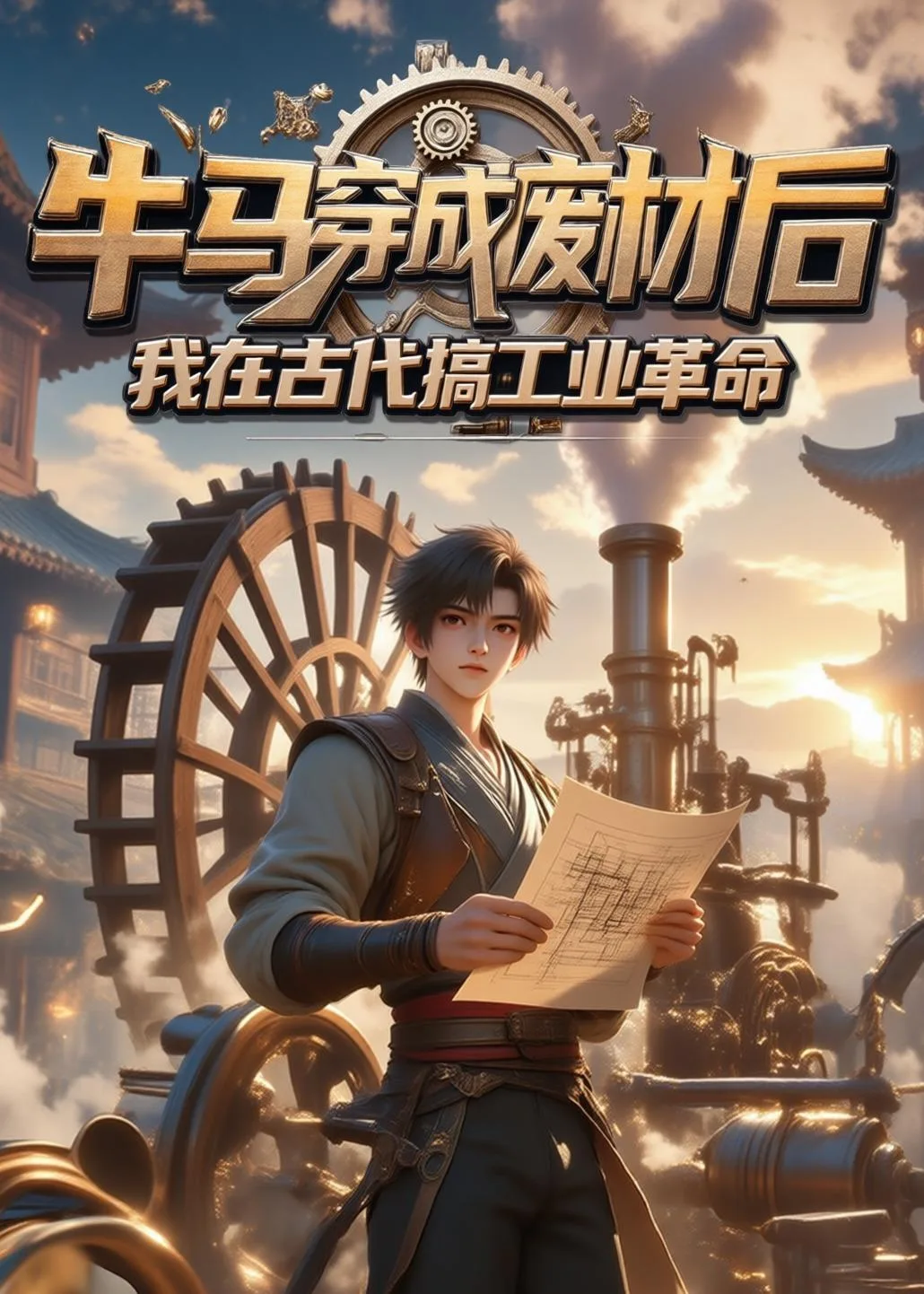 牛马穿成废材后,我在古代搞工业革命
